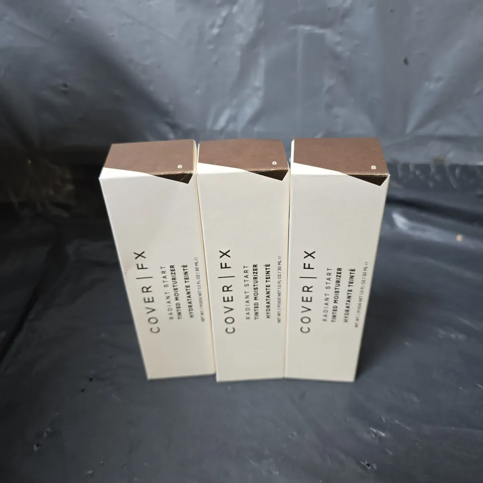 3X COVER FX RADIANT START TINTED MOISTURIZER - SHADE 8 