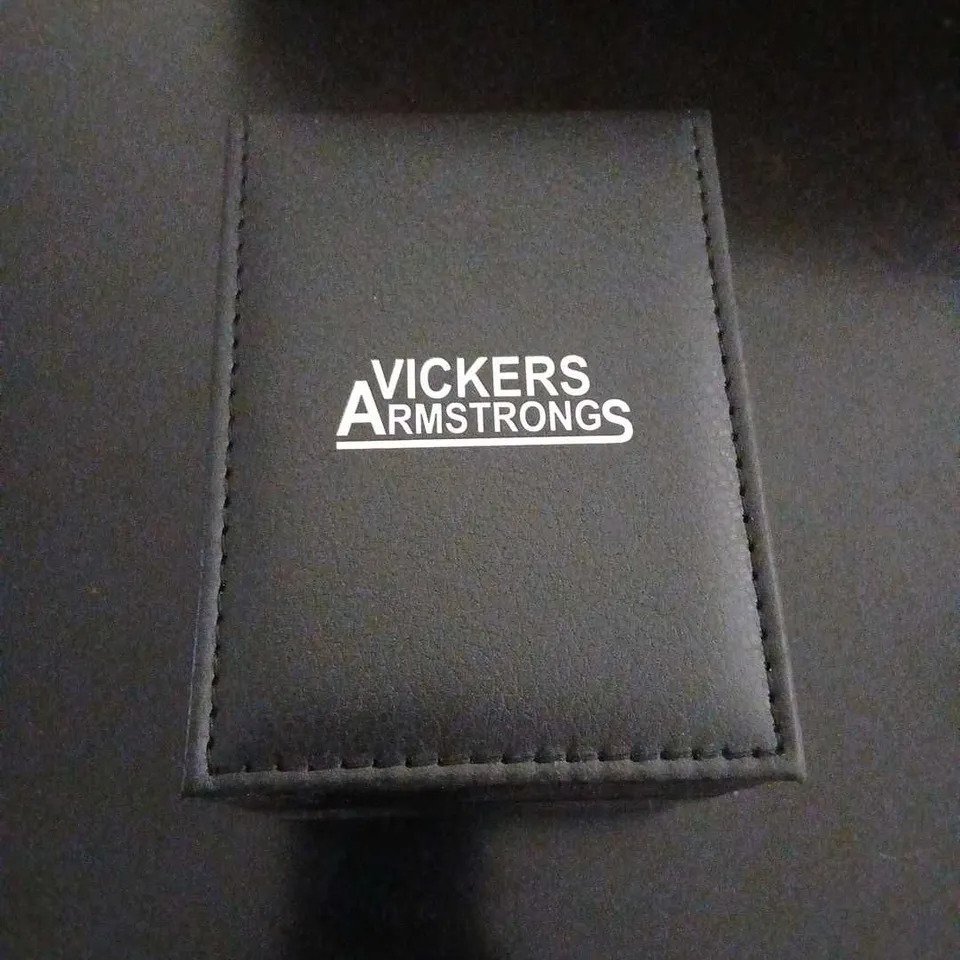 VICKERS ARMSTRONGS CHRONOGRAPH WRISTWATCH – BOXED 