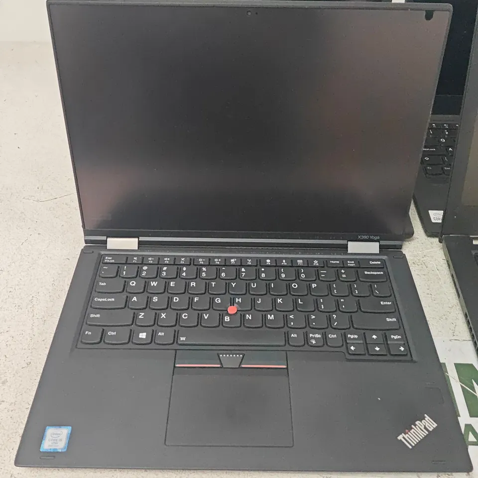 LOT OF 4 UNBOXED LENOVO THINKPAD LAPTOPS TO INCLUDE I7 T480 AND I5 T14