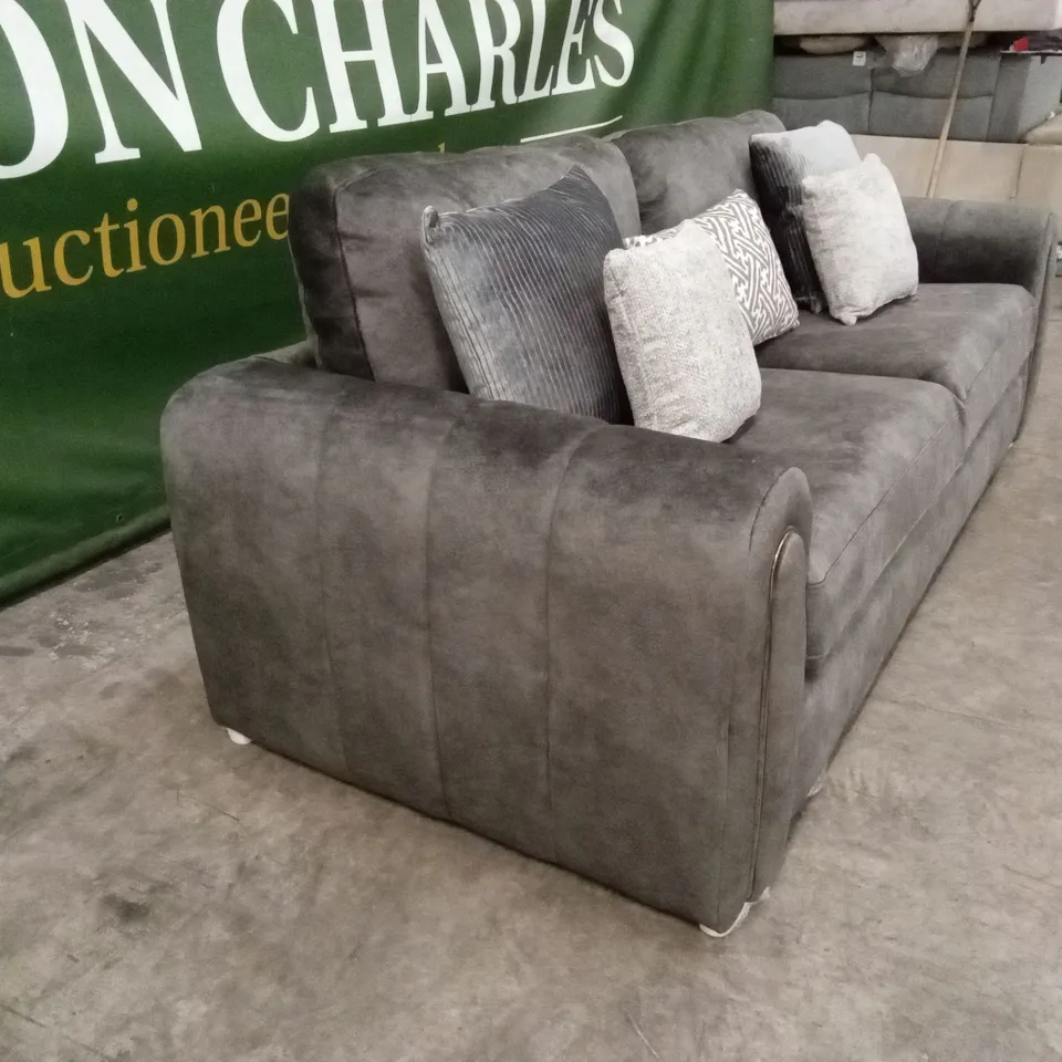 AMARA 3 SEATER SOFA - CHARCOAL RRP £1249