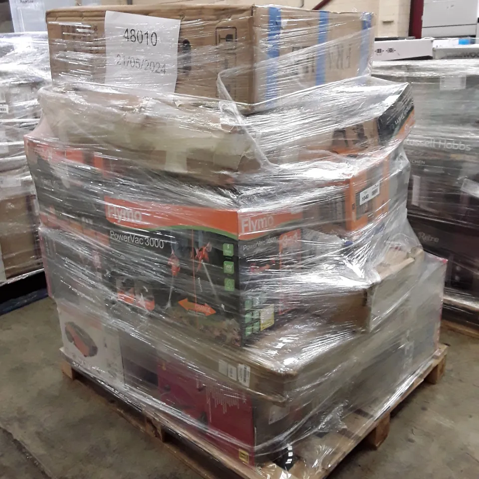 PALLET OF APPROXIMATELY 17 UNPROCESSED RAW RETURN HOUSEHOLD AND ELECTRICAL GOODS TO INCLUDE;