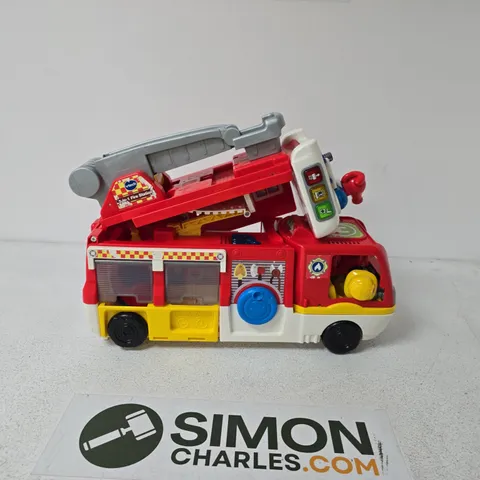 PLASTIC FIRE ENGINE TOY VEHICLE