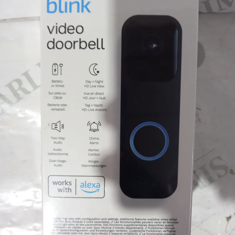 BLINK VIDEO DOORBELL