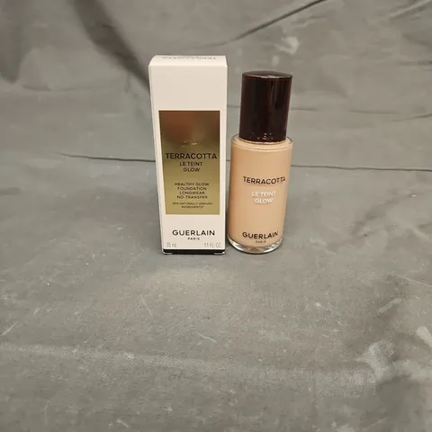 BOXED TERRACOTTA LE TEINT GLOW HEALTHY GLOW FOUNDATION IN 2.5N NEUTRAL 35ML