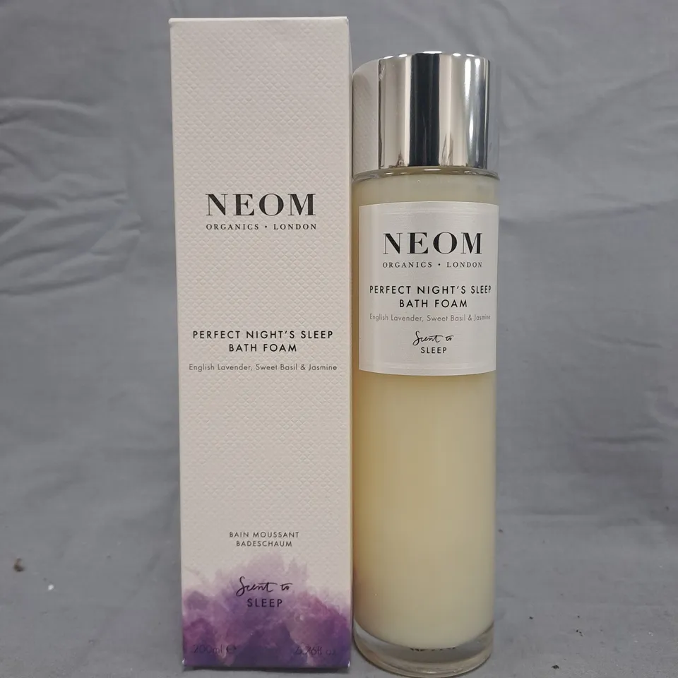 NEOM ORGANICS LONDON PERFECT NIGHT'S SLEEP BATH FOAM