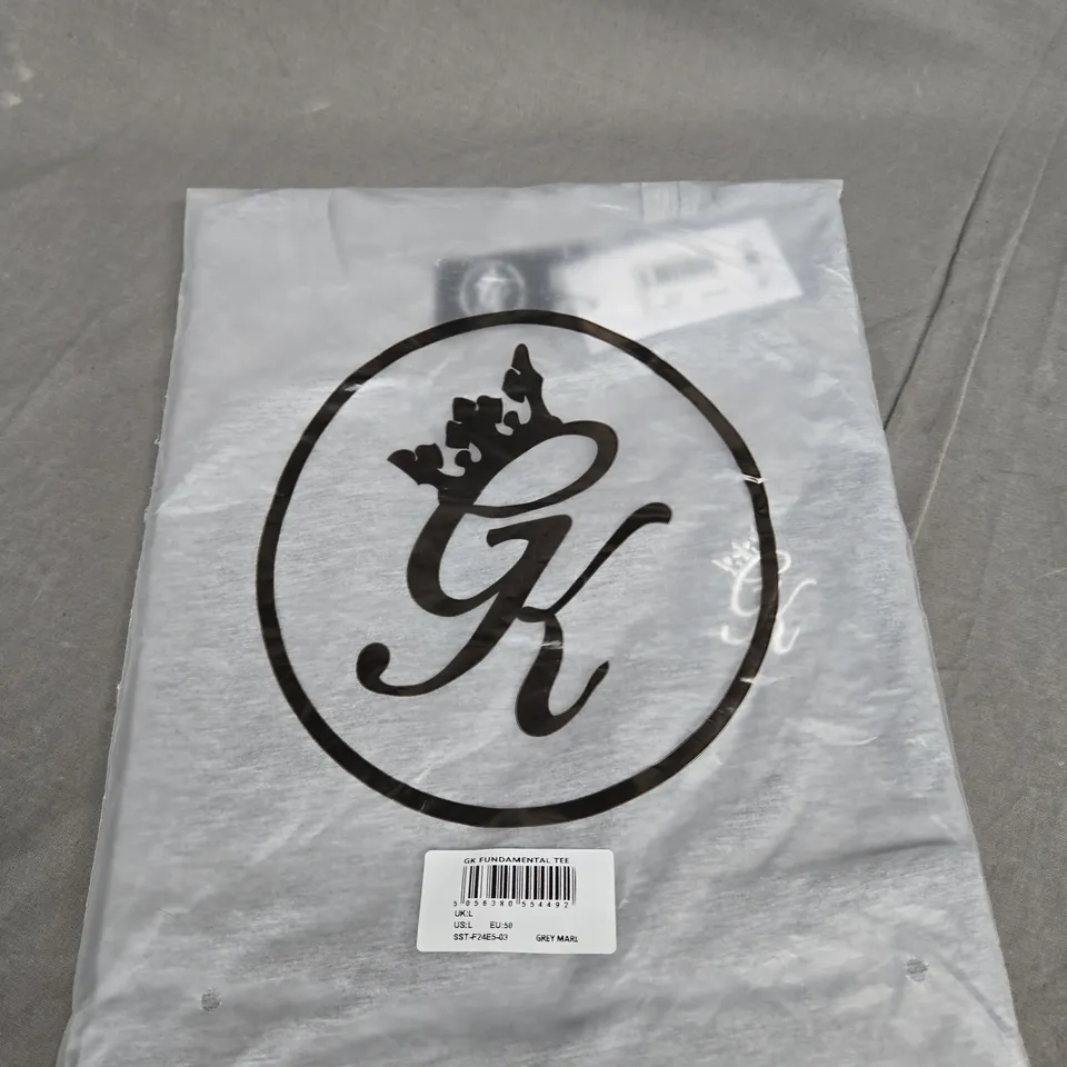 BAGGED GYMKING FUNDAMENTAL TEE - SIZE L