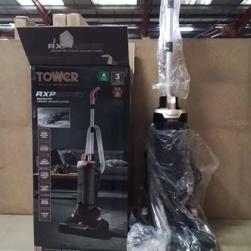 BOXED TOWER RXP30PET BAGLESS UPRIGHT VACUUM 