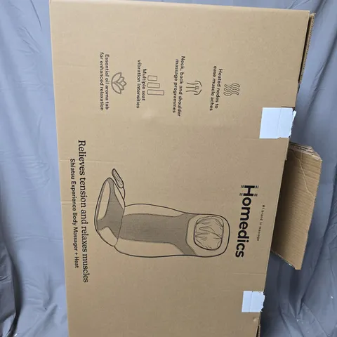 HOMEDICS NECK, BACK & SHOULDER MASSAGER WITH HEAT – BOXED