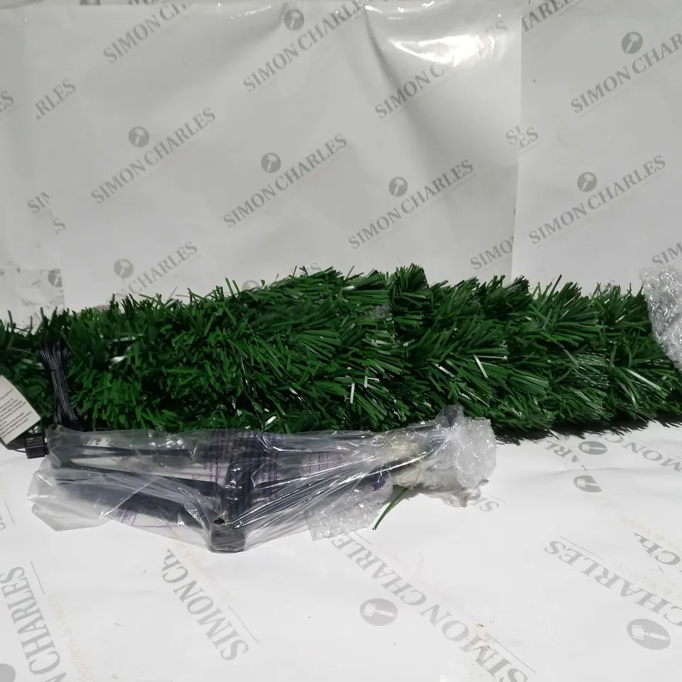 GREEN FIBRE OPTIC TREE 120CM  - COLLECTION ONLY