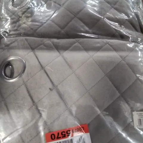 CATHERINE LANSFIELD SO SOFT LUXE VELVET CURTAINS IN SILVER 