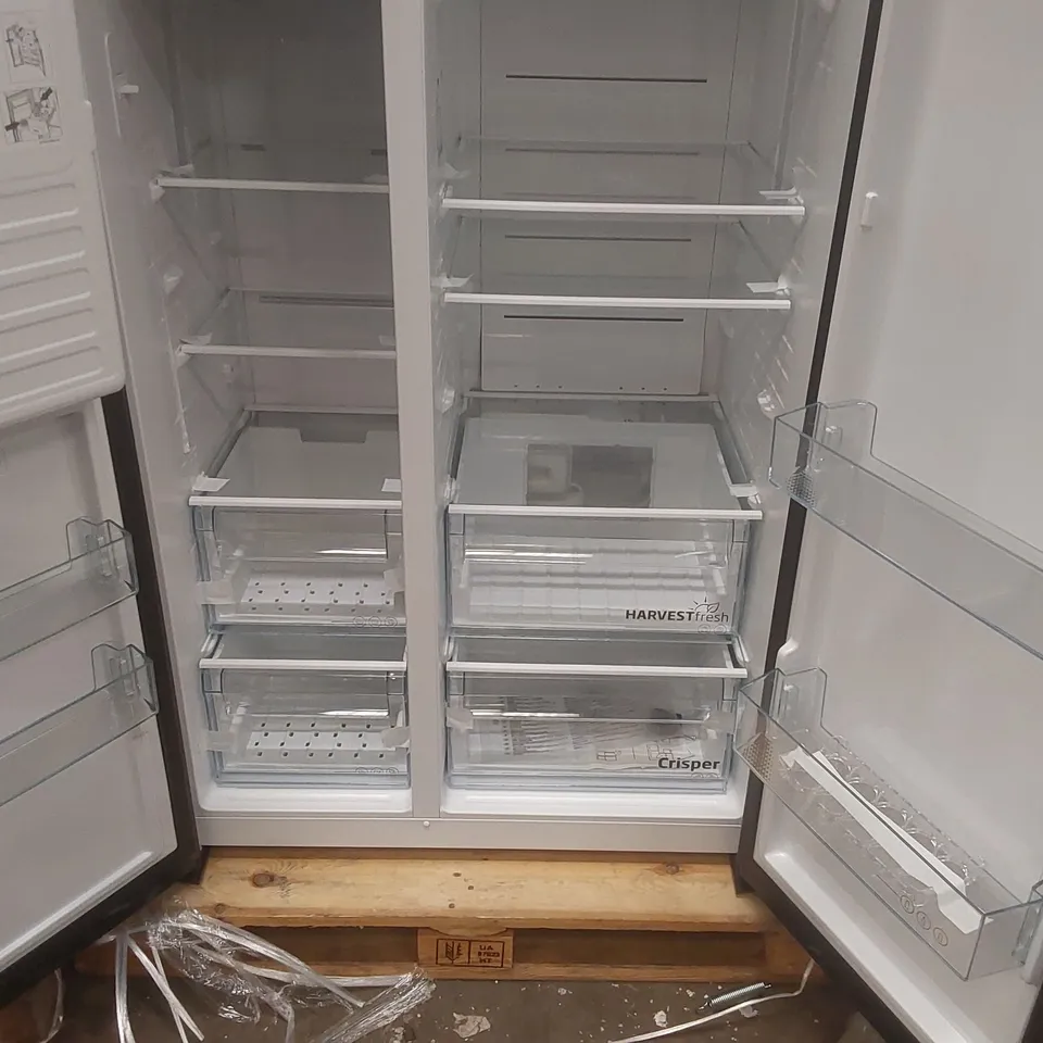 BEKO ASP342VPZ FREESTANDING AMERICAN STYLE FRIDGE FREEZE WITH HARVESTFRESH