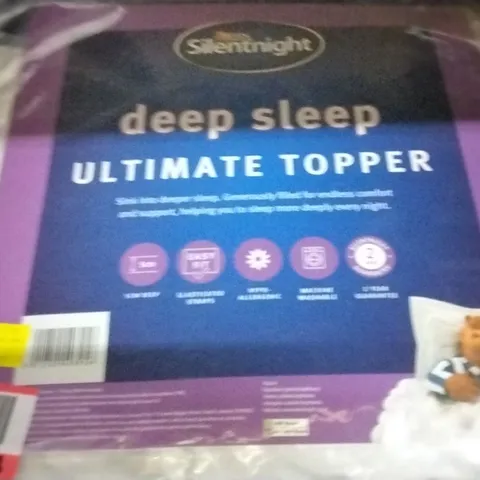 SILENTNIGHT ULTIMATE DEEP SLEEP MATTRESS TOPPER SINGLE