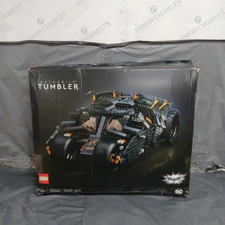 BOXED LEGO 76240 BATMAN THE DARK KNIGHT TRILOGY BATMOBILE TUMBLER 76240 RRP £229.99