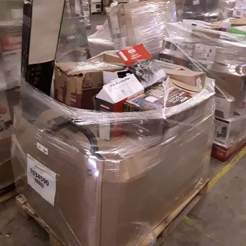 PALLET OF APPROXIMATELY 40 UNPROCESSED RAW RETURN HOUSEHOLD AND ELECTRICAL GOODS TO INCLUDE;