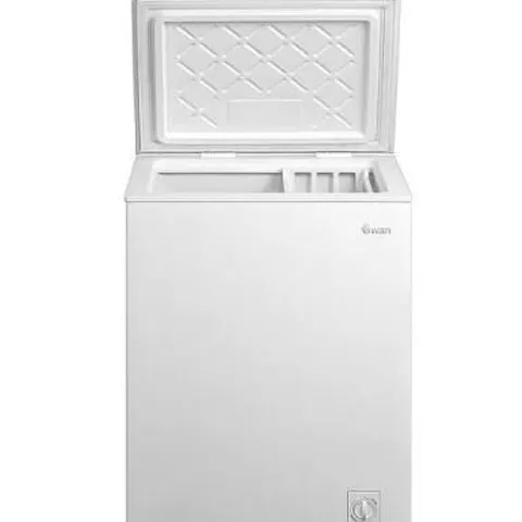 BOXED SWAN SR750125W 99L CHEST FREEZER WHITE