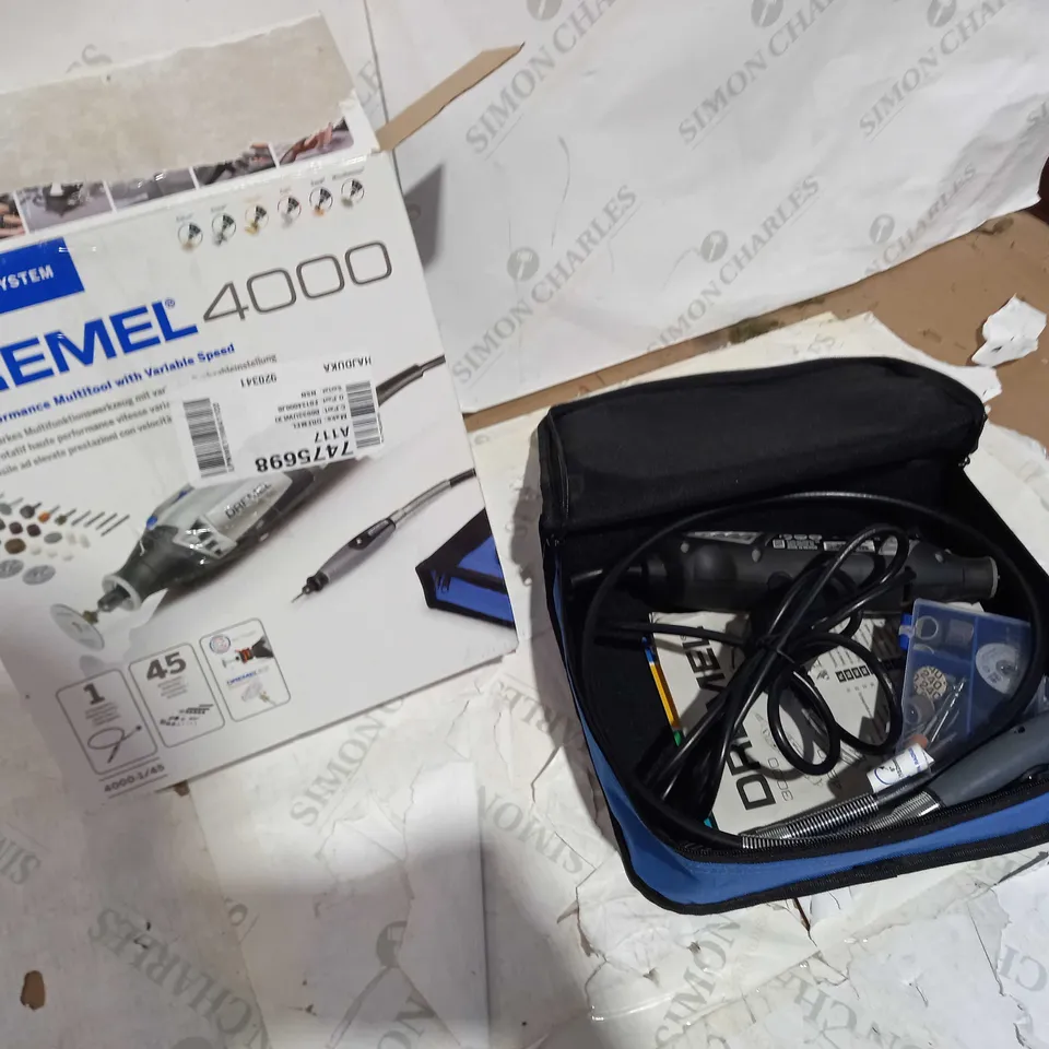 DREMEL 4000 HIGH PERFORMANCE MULTITOOL