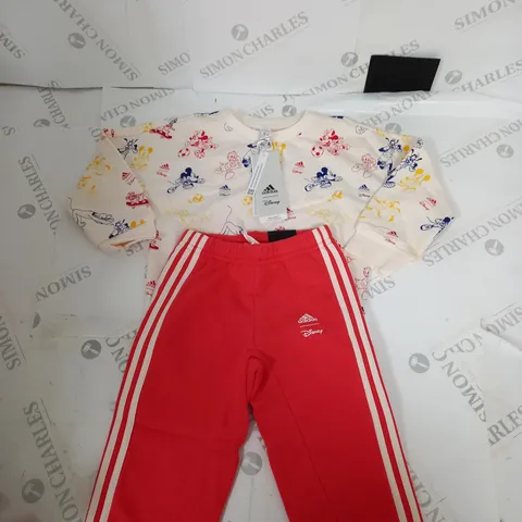 ADIDAS MICKEY MOUSE TRACKSUIT SIZE 18-24 MONTHS