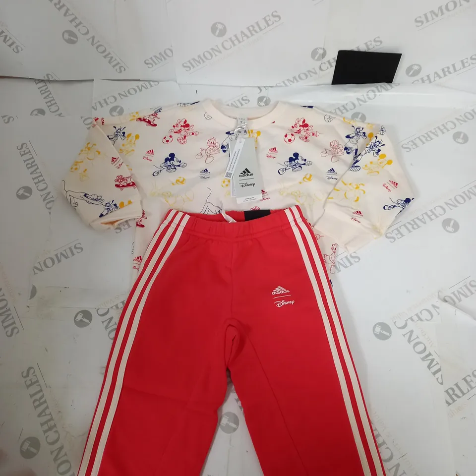 ADIDAS MICKEY MOUSE TRACKSUIT SIZE 18-24 MONTHS