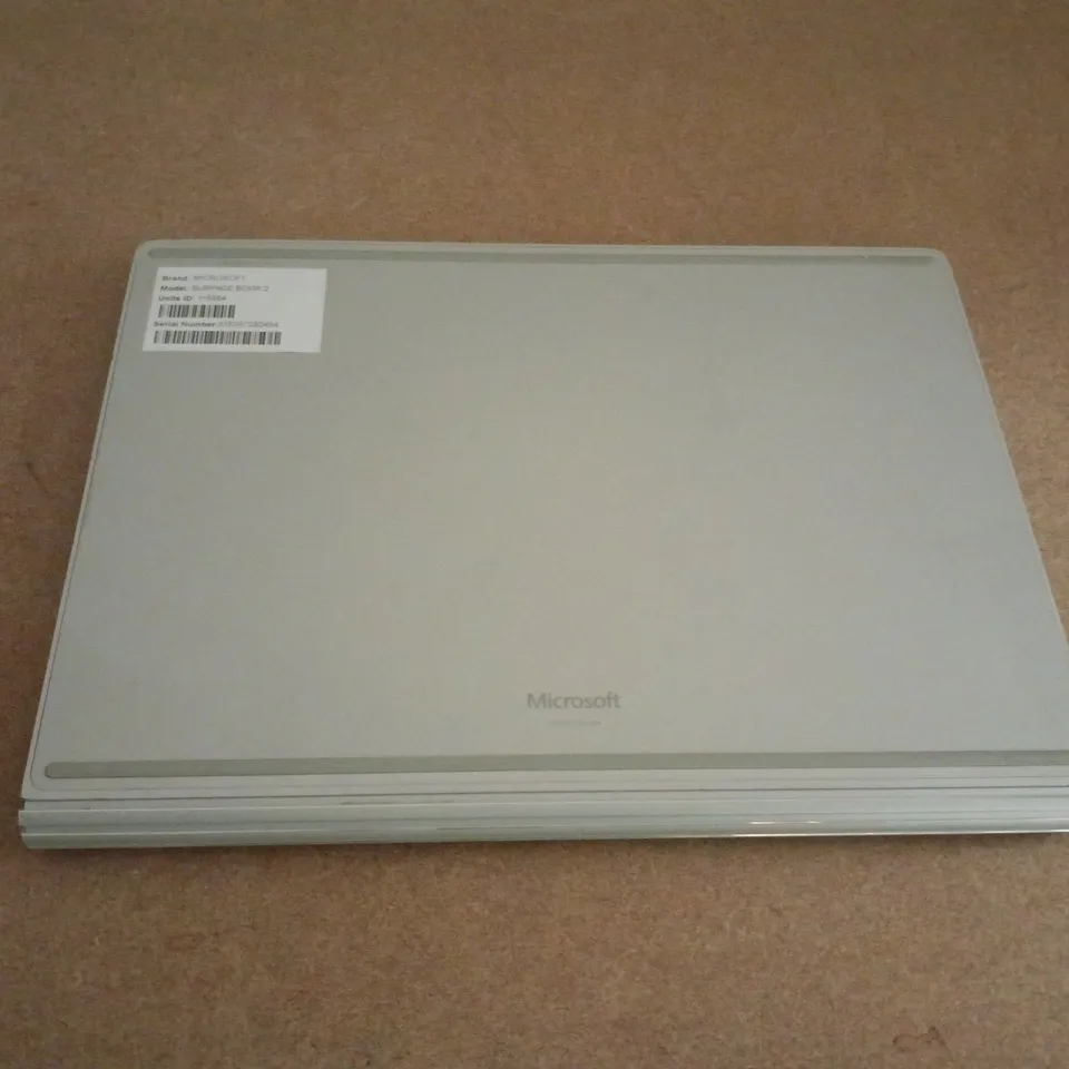 MICROSOFT SURFACE BOOK 2 LAPTOP – SILVER