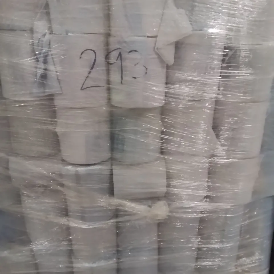 PALLET CONTAINING APPROXIMATELY 250 BLUE PAPER CLEANING ROLLS 