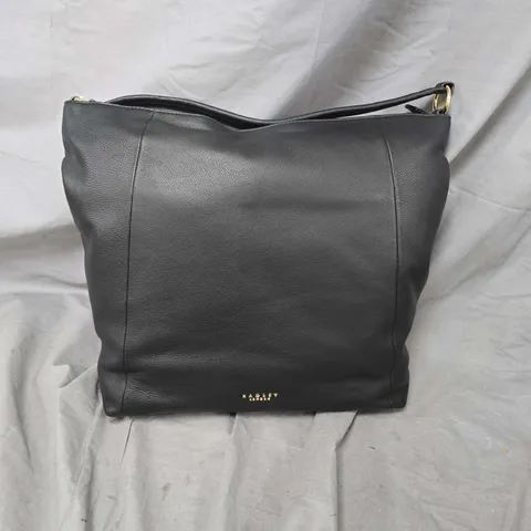 RADLEY LONDON BLACK LEATHER SHOULDER BAG