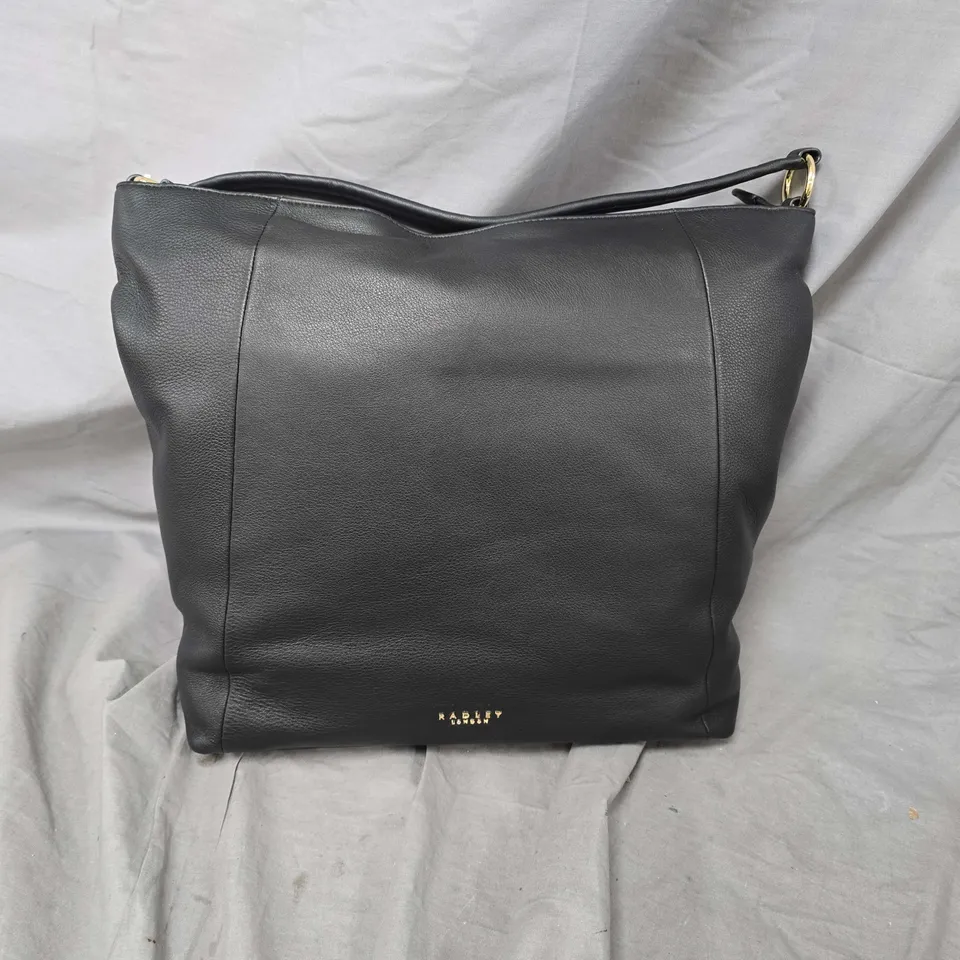 RADLEY LONDON BLACK LEATHER SHOULDER BAG