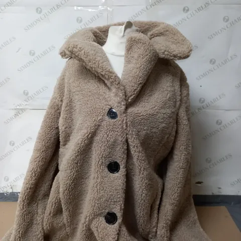CENTIGRADE TEDDY LONGLINE COAT SIZE 2XL 