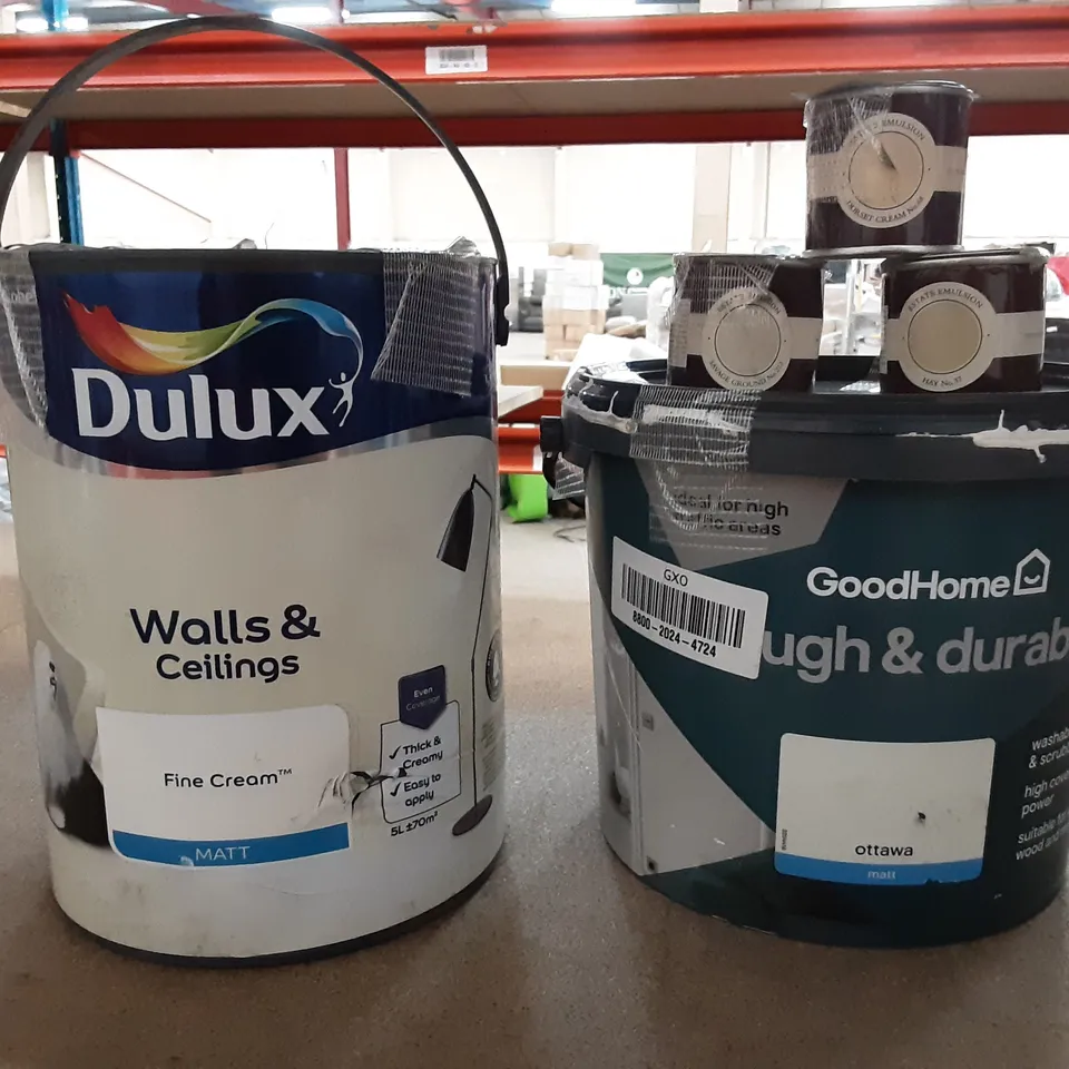 DULUX WALL PAINT , GOODHOME PAINT , FARROW AND BALL PAINT