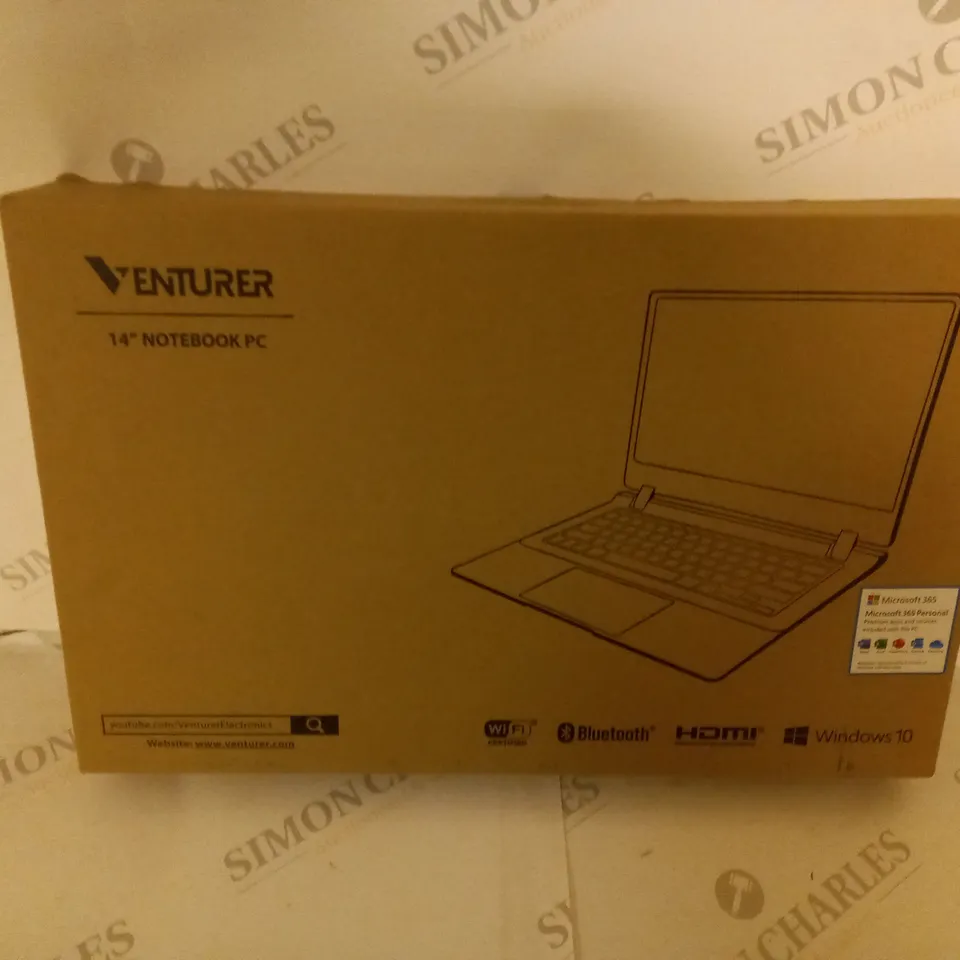 BRAND NEW BOXED VENTURER 14" NOTEBOOK PC