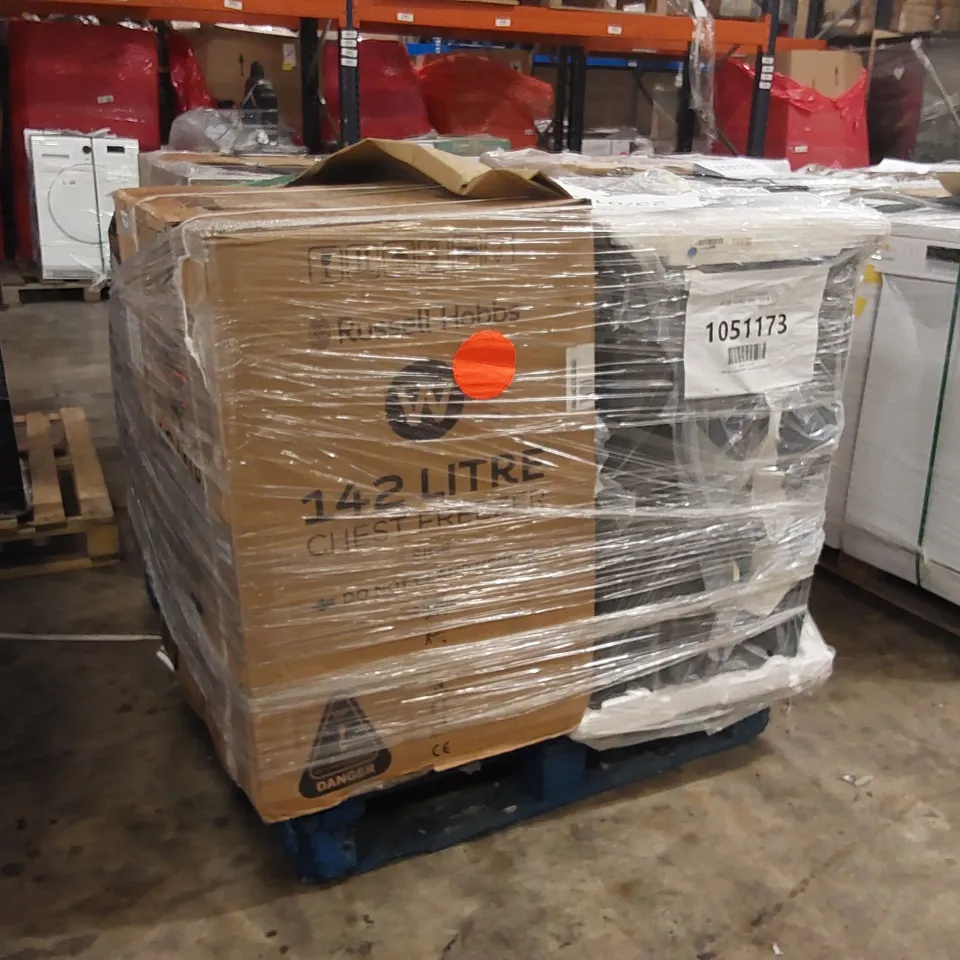 PALLET OF APPROXIMATELY 4 UNPROCESSED RAW RETURN WHITE GOODS TO INCLUDE;