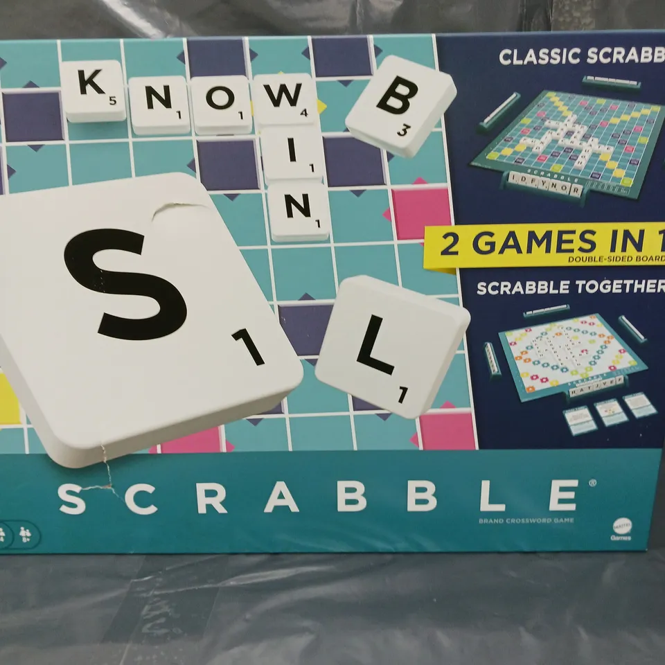 SCRABBLE CLASSIC REFRESH - WORD BOARD GAME