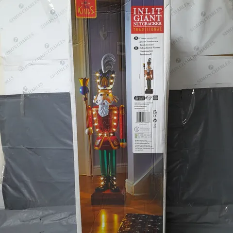 BOXED IN-LIT GIANT NUTCRACKER - COLLECTION ONLY