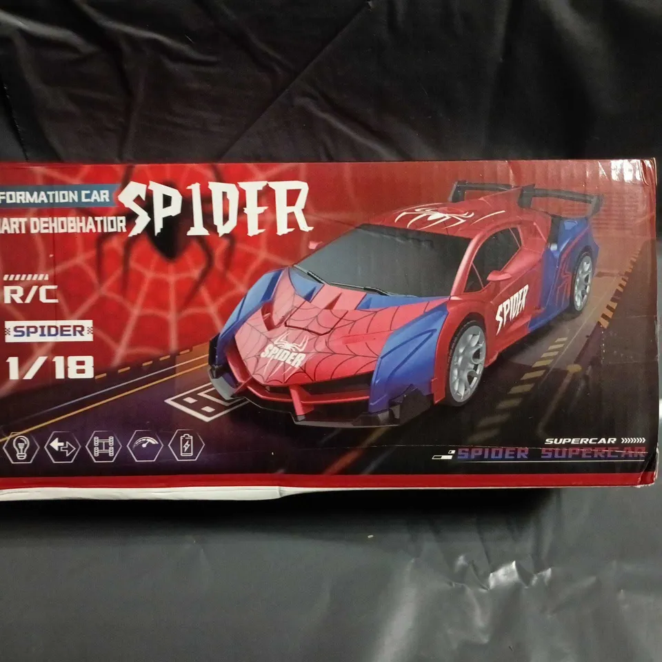 SPIDER DEFORMATION 1/18 RC CAR – BOXED