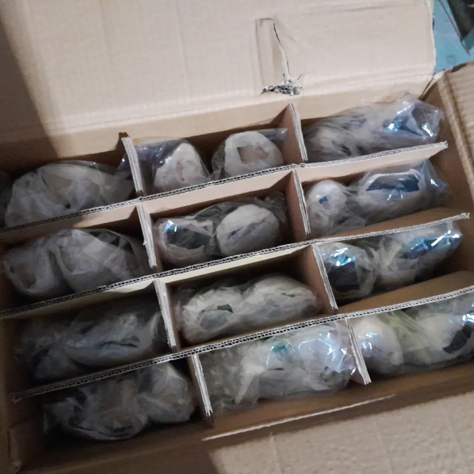 APPROXIMATELY 12 PAIRS OF FLAT SLIP ON SHOES IN NUDE VARIOUS SIZES TO INCLUDE SIZE 3