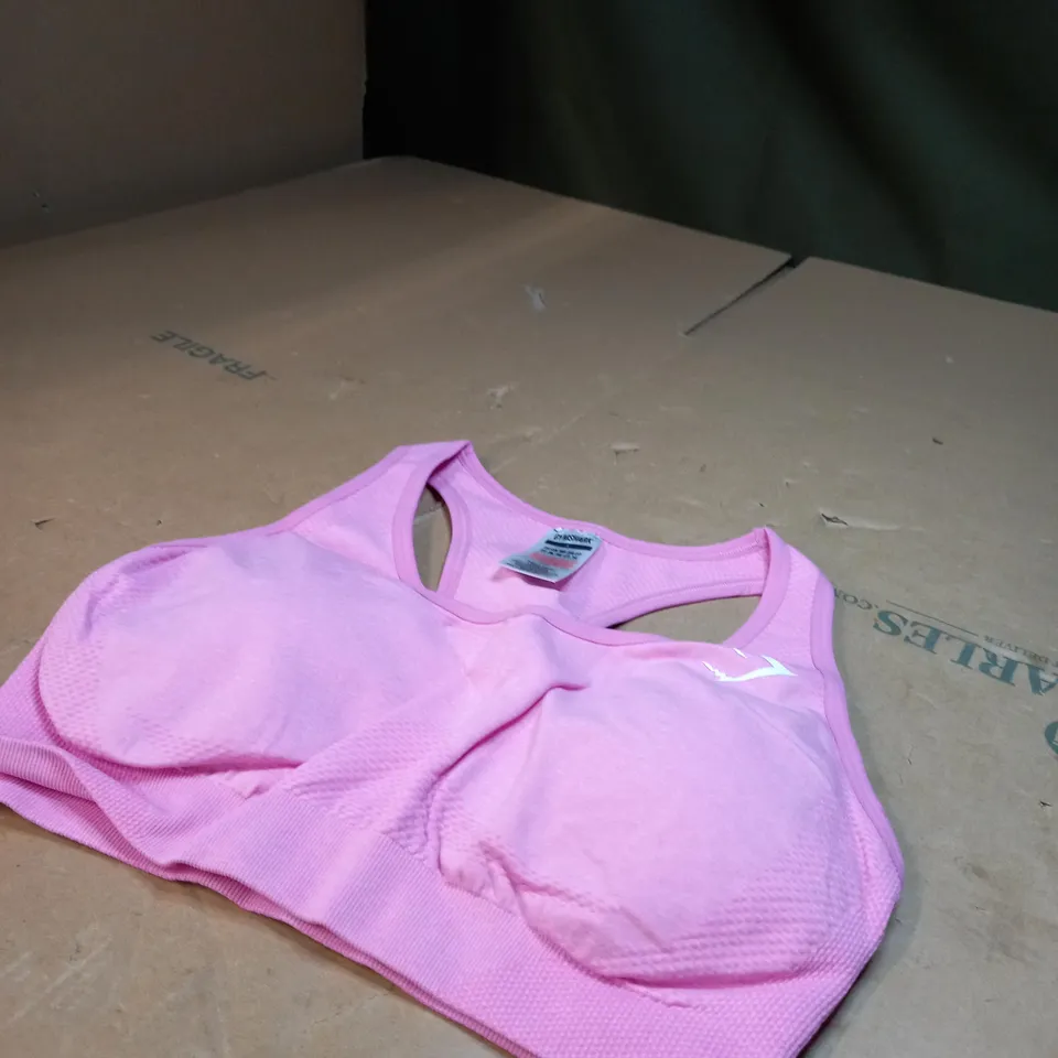 PINK GYMSHARK CROP TOP