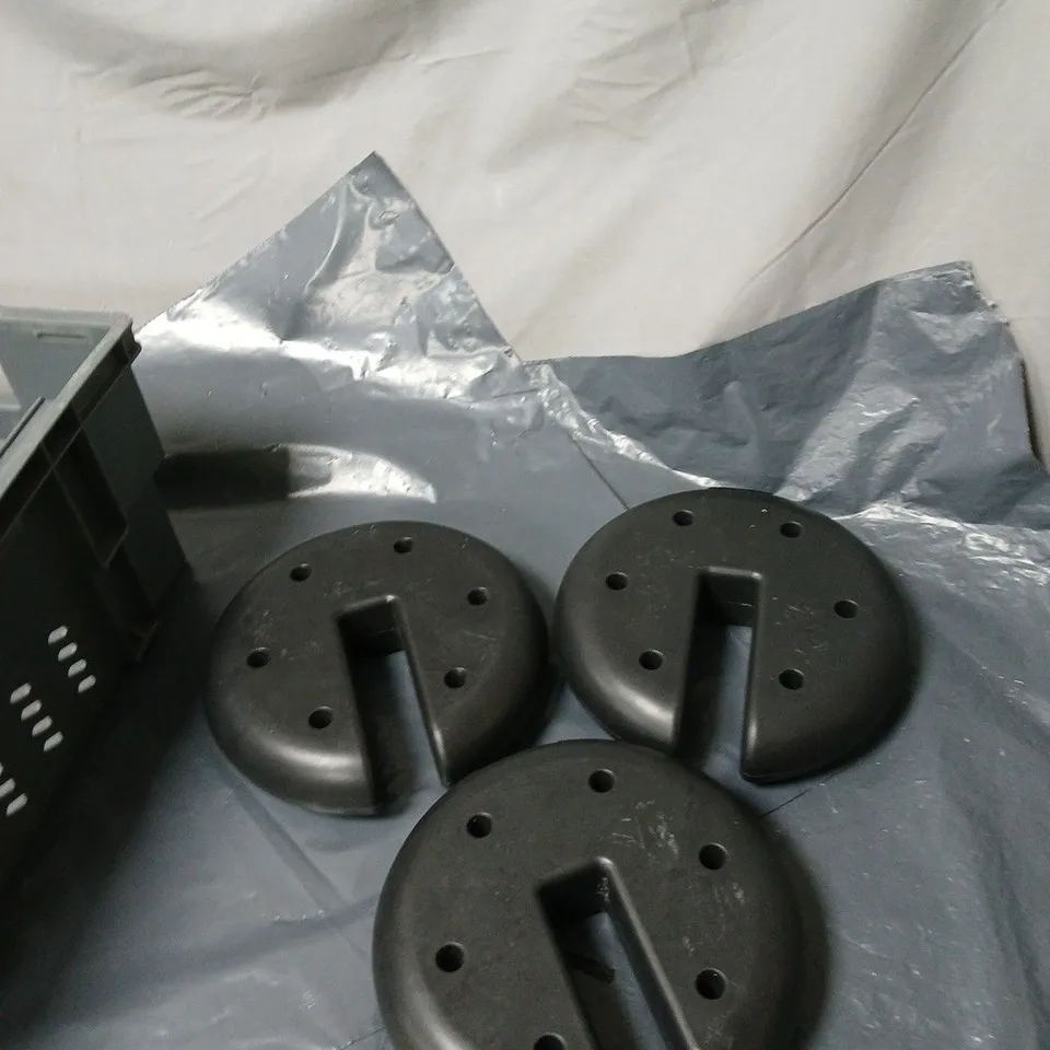 SET OF 3 GAZEBO LEG WEIGHT 2.3KG