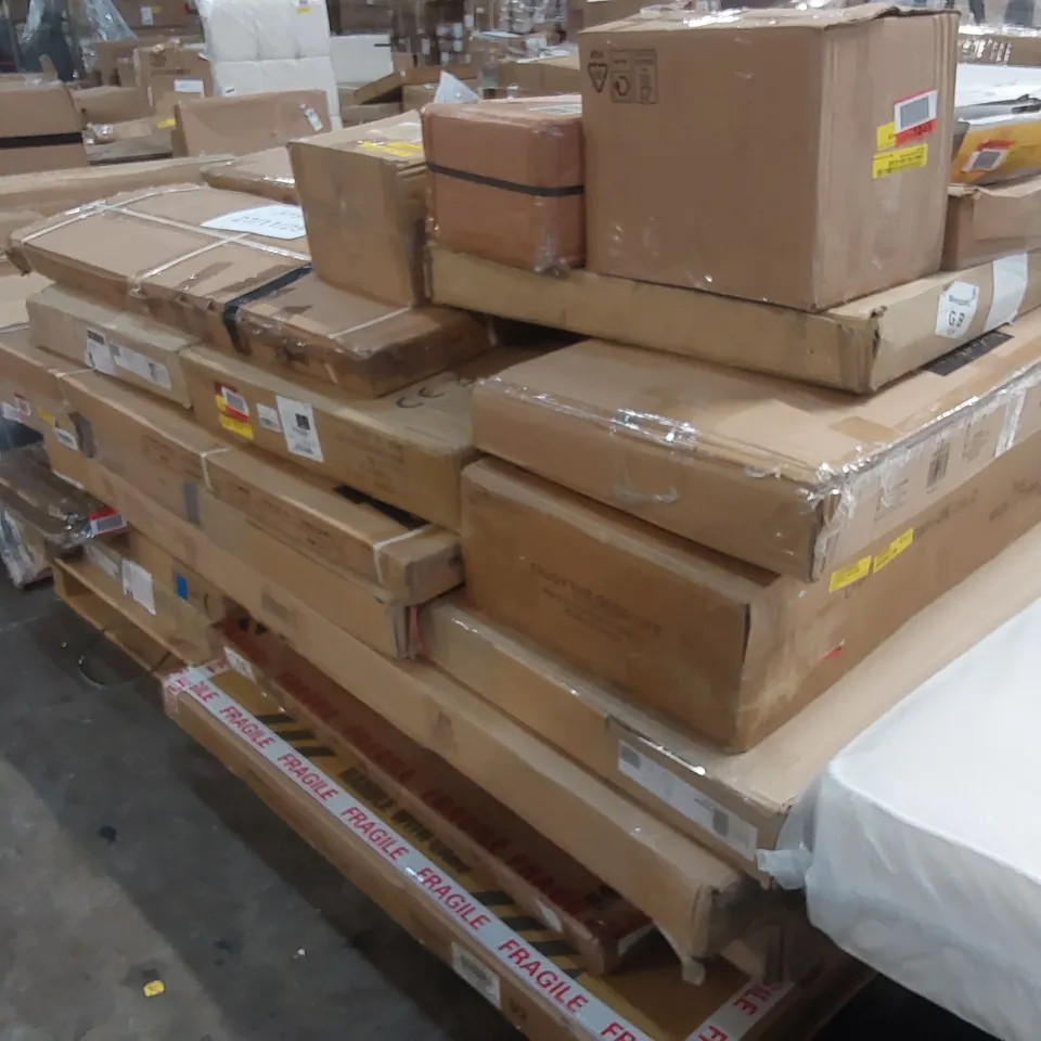 PALLET CONTAINING A LARGE QUANTITY OF ASSORTED FURNITURE PARTS 