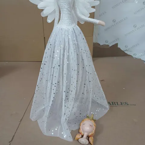 50CM BATTERY OPERATED WHITE ANGEL