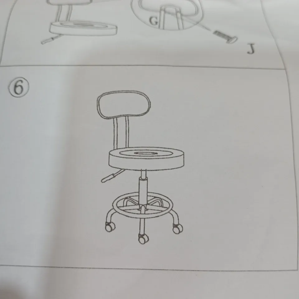 BOXED BONNLO BAR STOOL IN CHROME - 1 BOX