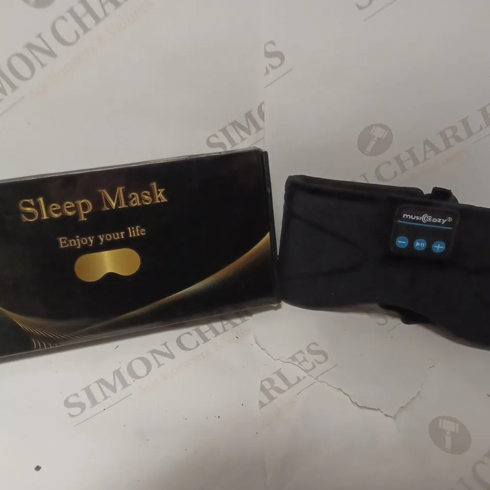BOXED MUSICOZY MUSIC ENABLED SLEEPING MASK 
