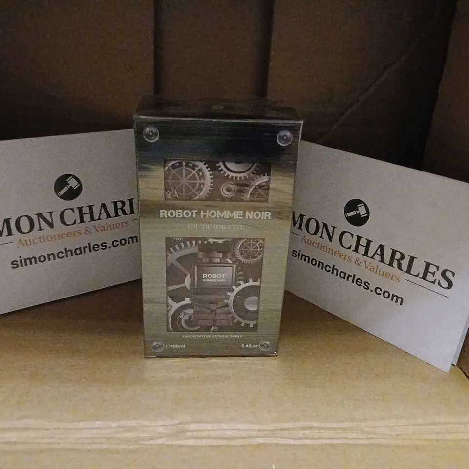 BOXED AND SEALED ROBOT HOMME NOIR EAU DE TOILETTE 100ML