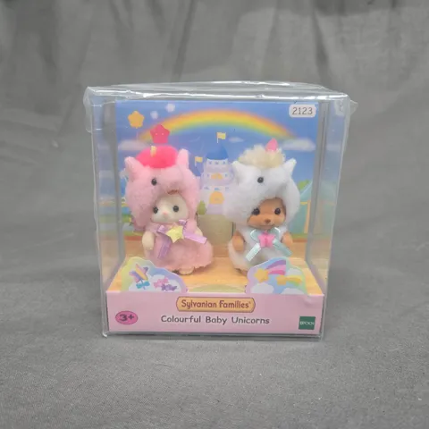 SEALED SYLVANIAN FAMILIES COLOURFUL BABY UNICORNS 