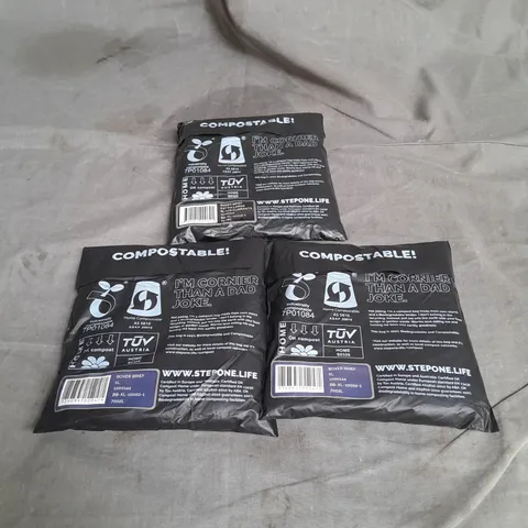 STEP ONE X3 ASSORTED BOXER BRIEFS SIZE L