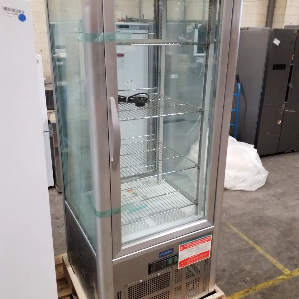 POLAR REFRIGERATION DESSERT DISPLAY FRIDGE 400L - UNPROCESSED RAW RETURN