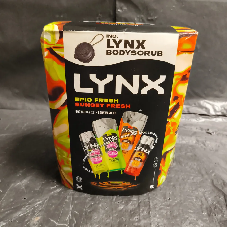 LYNX BODY GIFT SET – EPIC FRESH & SUNSET FRESH (BODY SPRAY X2 + BODY WASH X2)