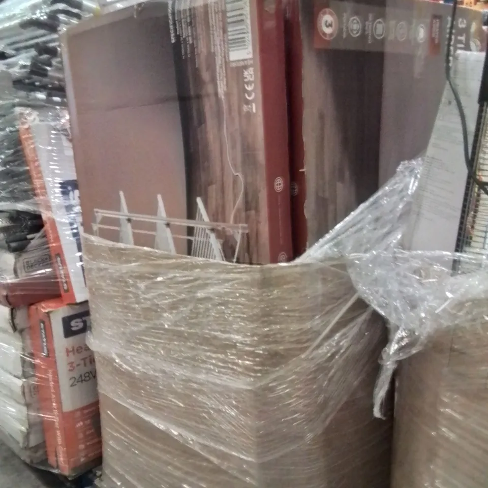 PALLET TO CONTAIN A LARGE QUANTITY OF HEATED CLOTHING AIRERS