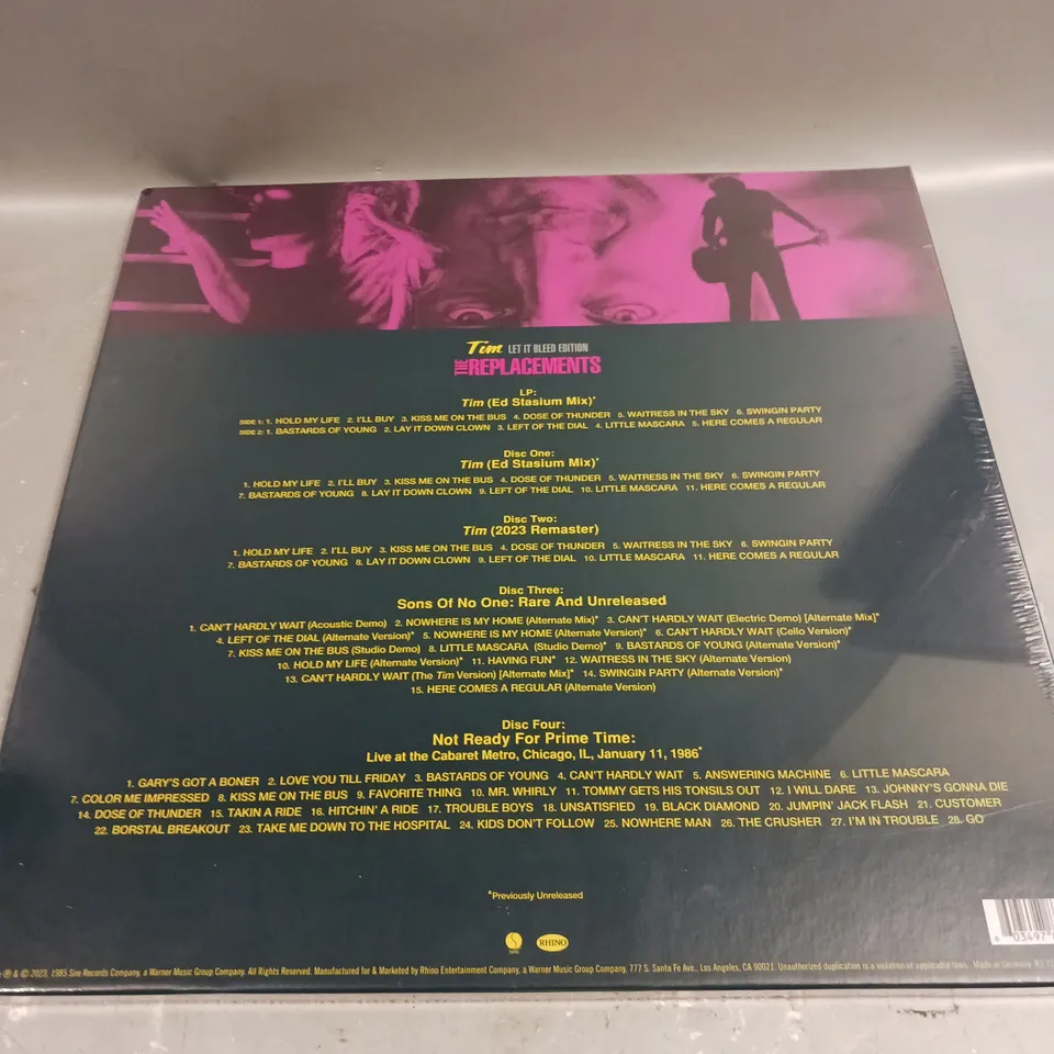 SEALED TIM: LET IT BLEED EDITION BOX SET 