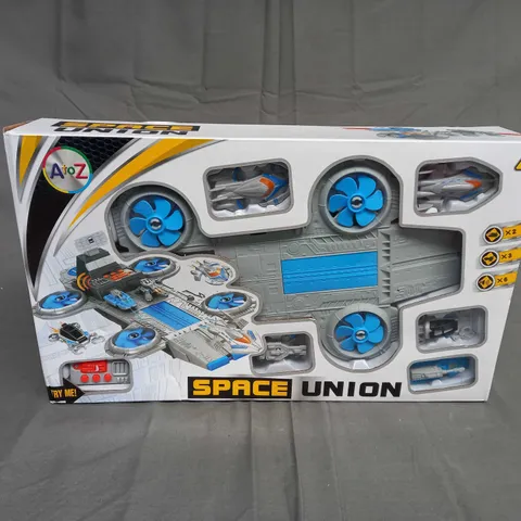 BOXED SPACE UNION SPACESHIP