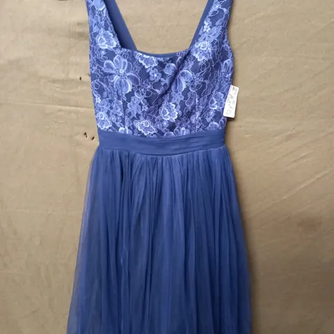 NAVY EMBELLISHED OCCASIONAL DRESS - 10