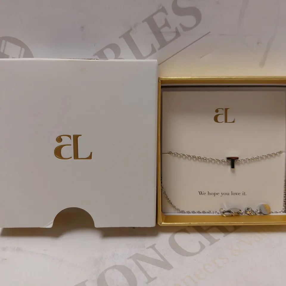 ABBOTT LYON T INITIAL NECKLACE